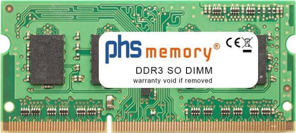 PHS-muisti 4 Gt RAM-muisti Lenovo ThinkCentre M73 Tiny (10AY) DDR3 SO DIMM 1600MHz PC3L-12800S (SP134142)