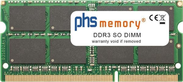 PHS-muisti 4 Gt RAM-muisti Samsung NP-RV515-A06 DDR3 SO DIMM (SP228139)