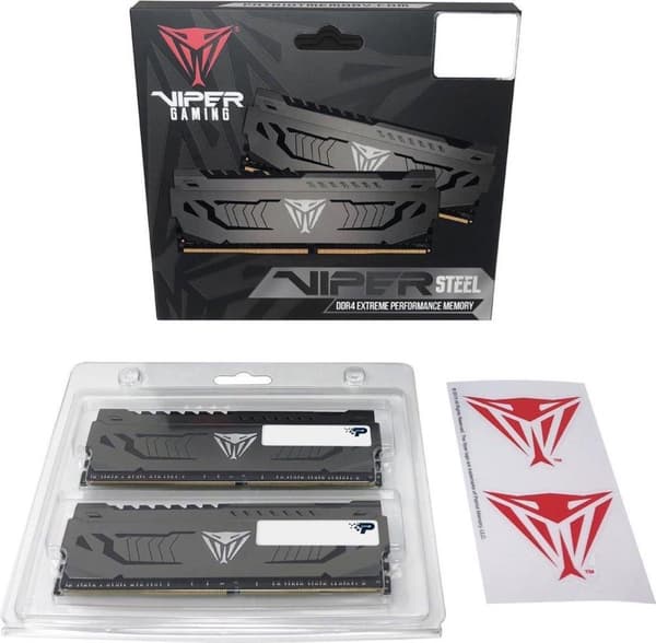 Patriot Memory Viper Steel PVS416G320C6K minnesmodul 16 GB DDR4 3200 MHz