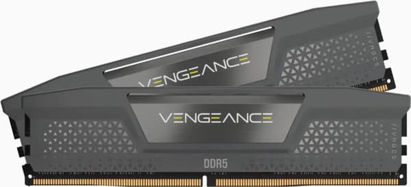 Corsair Vengeance - Hukommelse - DDR5 - 64 GB: 2 x 32 GB - 288-PIN - 5200 MHz / PC5-41600 - CL40 - 1,25V - AMD EXPO - Overclock PMIC - sort