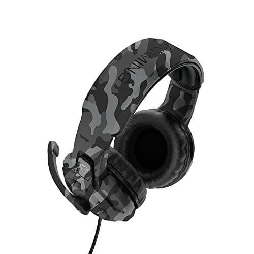 Trust Gaming GXT 411K Radius Gaming Headset til PC, PS5, PS4, Xbox, Nintendo Switch, Mobil, Over Ear, 3,5 mm Jack, Volume Control, Justerbar Mikrofon
