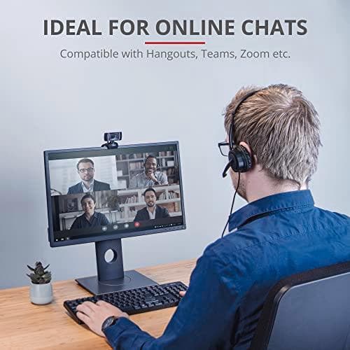Trust Mauro USB Headset til PC, Laptop - Sort