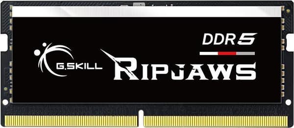G.Skill Ripjaws DDR5-modul 16GB SO DIMM 260-PIN 4800MHz / PC5-38400 CL34 1.1V