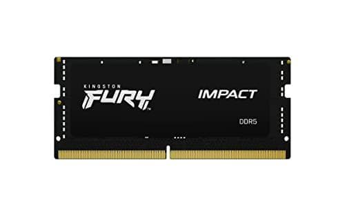 Kingston FURY Impact PnP 32GB 5600MT/s DDR5 CL40 SODIMM -pelimuisti kannettavalle tietokoneelle, yksi moduuli - KF556S40IB-32