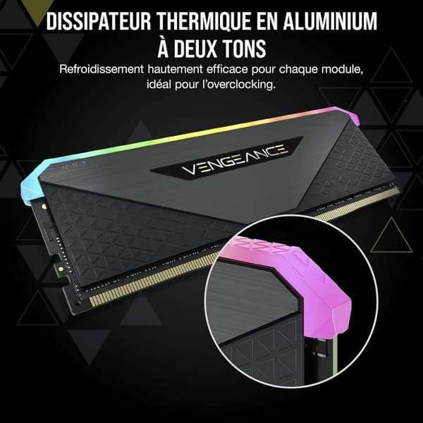 Corsair CMN32GX4M2Z3600C16 - Revenge - GB RT Memory - 3600MHz - 32GB (2x16GB) - DDM DDR4 för AMD Ryzen