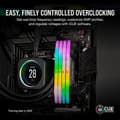Pikkukuva 5 / 6: DDR5 32 Gt PC 6400 CL36 CORSAIR KIT (2x16 Gt) VENGEANCE RGB B vähittäismyynti (CMH32GX5M2B6400C36)