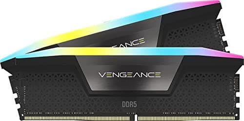 DDR5 32GB PC 6400 CL36 CORSAIR KIT (2x16GB) VENGEANCE RGB B detaljhandel (CMH32GX5M2B6400C36)