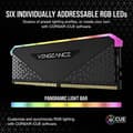 Pikkukuva 3 / 6: CORSAIR Vengeance RGB RS - DDR4 - moduuli - 16 Gt - DIMM 288-PIN - 3600 MHz / PC4-28800 - CL18 - 1,35 V - musta