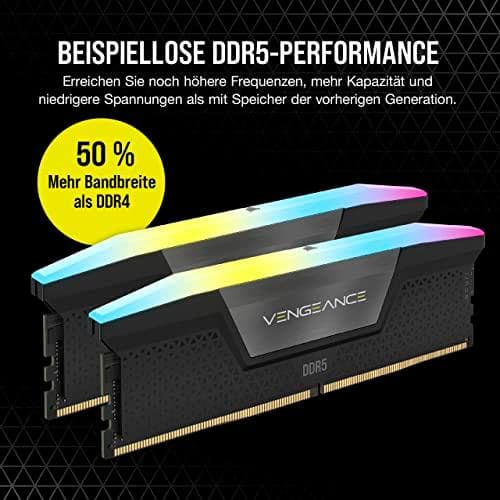 Corsair Vengeance CMH32GX5M2B6400C32 muistimoduuli 32 Gt 2 x 16 Gt DDR5 6400 MHz (CMH32GX5M2B6400C32)