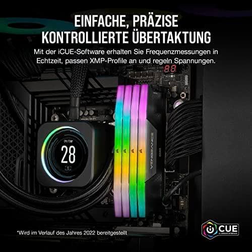 Corsair Vengeance CMH32GX5M2B6400C32 muistimoduuli 32 Gt 2 x 16 Gt DDR5 6400 MHz (CMH32GX5M2B6400C32)