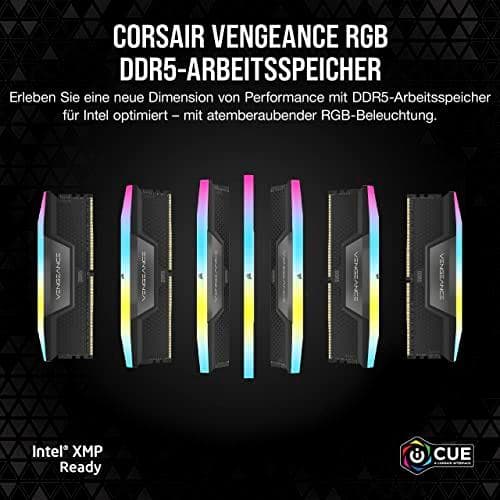 Corsair Vengeance CMH32GX5M2B6400C32 muistimoduuli 32 Gt 2 x 16 Gt DDR5 6400 MHz (CMH32GX5M2B6400C32)