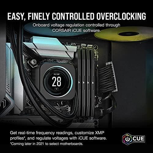 DDR5 32 Gt PC 6400 CL36 CORSAIR KIT (2x16 Gt) VENGEANCE Musta vähittäismyynti (CMK32GX5M2B6400C36)