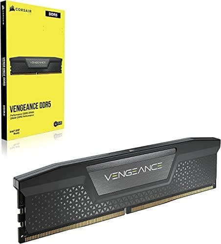 DDR5 32 Gt PC 6400 CL36 CORSAIR KIT (2x16 Gt) VENGEANCE Musta vähittäismyynti (CMK32GX5M2B6400C36)