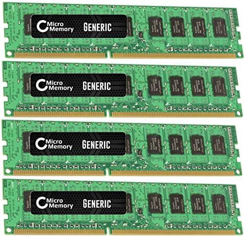 CoreParts - DDR3 - Kit - 32 Gt: 4 x 8 Gt - DIMM 240-PIN - 1600 MHz / PC3-12800 - puskuroimaton - ECC - Gateway GR320 F1, GT310 F1