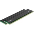 Pikkukuva 2 / 2: RAM-minne - CRUCIAL - PRO DDR4 - 32GB (2x16GB) - DDR4-3200 - UDIMM CL22 (CP2K16G4DFRA32A)