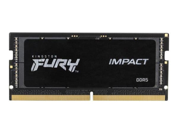Minnesmodul - Kingston - Kingston FURY Impact - DDR5 - 32 GB - SO DIMM 262 stift - 5600 MHz