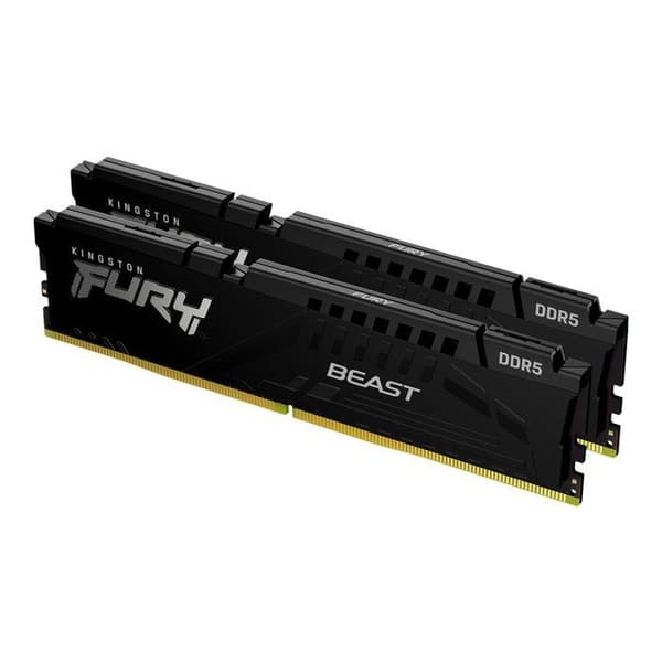 Minnessats - Kingston - Kingston FURY Beast - DDR5 - 64 GB: 2 x 32 GB - 288-stifts DIMM - 6000 MHz / PC5-48000