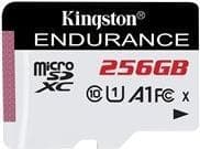 Kingston High Endurance - Flash-minneskort - 256GB - A1 / UHS-I U1 / Class10 - microSDXC UHS-I U1 (SDCE/256GB)