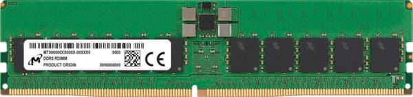 Crucial Micron DDR5 RDIMM 32GB 2Rx8 4800 (MTC20F2085S1RC48BR)