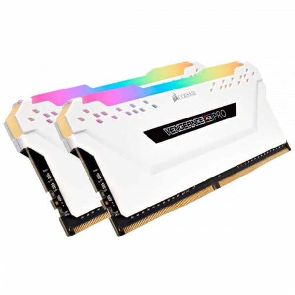 Corsair Ram-minne Vengeance Cmw32gx4m2e3200c16w 32gb 2x16gb Ddr4 3200mhz Vit