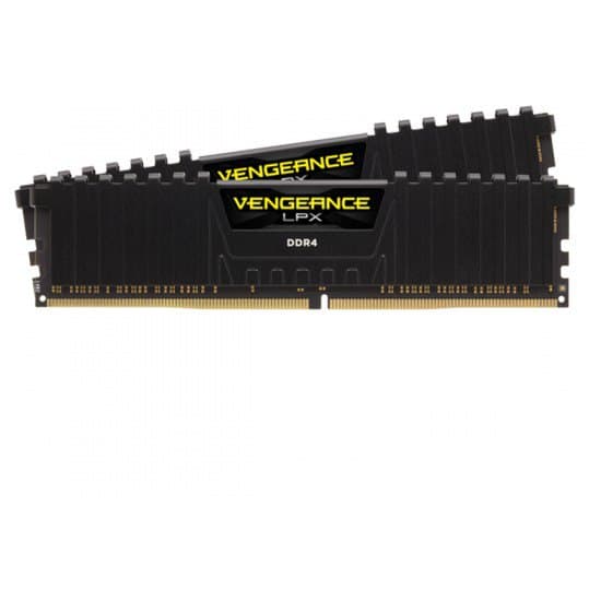 Corsair Ram-muisti Vengeance Lpx Cmk64gx4m2e3200c16 64gb 2x32gb Ddr4 3200mhz Musta