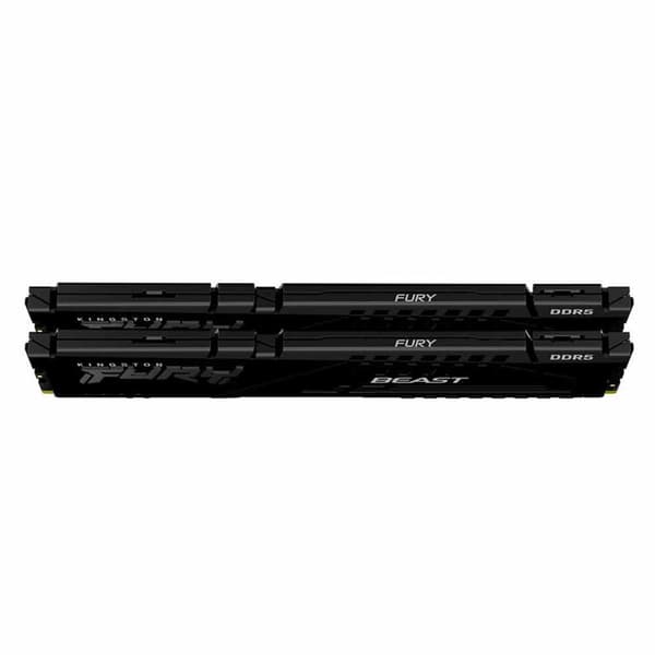 Kingston Ram-muisti Fury Beast Kf556c40bbk2-64 64gb 2x32gb Ddr5 5600mhz Musta