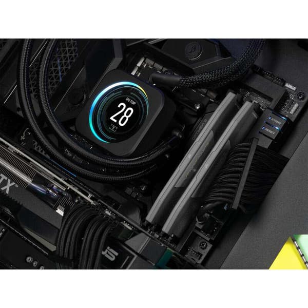 Corsair Hukommelse Ram Vengeance Cmk64 64gb 2x32gb Ddr5 5200mhz Sort