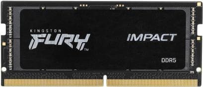 KINGSTON FURY Impact 16 Gt 6400MT/s DDR5 CL38 SODIMM XMP (KF564S38IB-16)