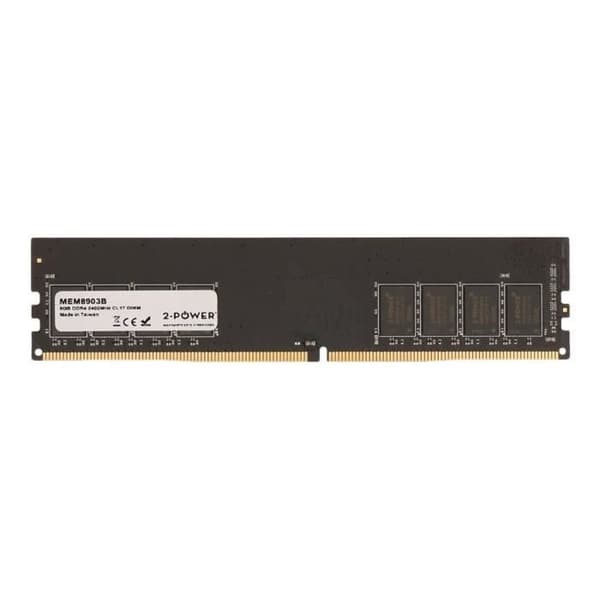 2-Power DDR4 8 GB DIMM 288 stift 2400 MHz - PC4-19200 CL17 1,2 V ECC registrerat minne