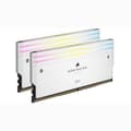 Pikkukuva 1 / 6: RAM-minne - CORSAIR - Dominator Titanium RGB DDR5 - 32GB 2x16GB DIMM - 6600MT/s - Intel XMP 3.0 - 1.40V - Vit (CMP32GX5M2X6600C