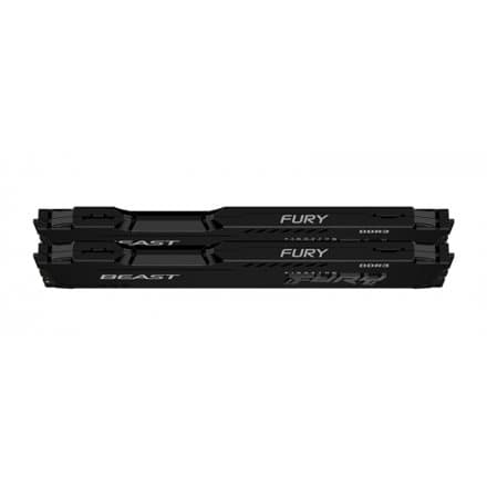 Kingston DRAM 32GB 3200MT/s DDR4 CL16 DIMM (Kit of 2) 1Gx8 FURY Beast Black