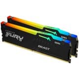 Kingston DRAM 32GB 5200MT/s DDR5 CL36 DIMM (Kit of 2) FURY Beast RGB EXPO