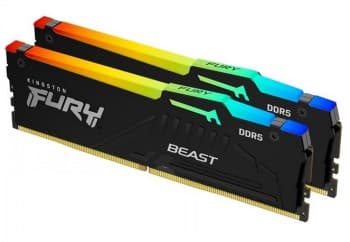 KINGSTON 32GB 5600MHz DDR5 CL40 DIMM Kit of 2 FURY Beast RGB