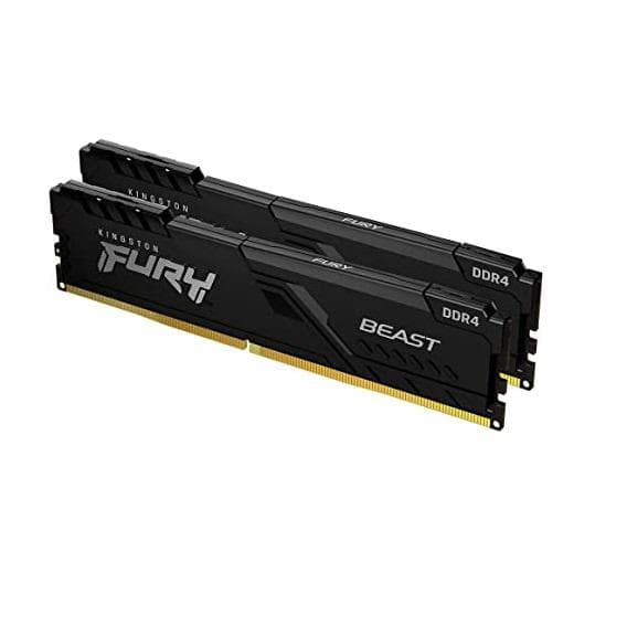 KINGSTON FURY DDR4 64GB 3200MHZ CL16 X2 BEAST BLACK