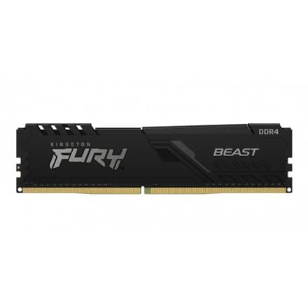 Kingston DRAM 16GB 3200MT/s DDR4 CL16 DIMM 1Gx8 FURY Beast Black