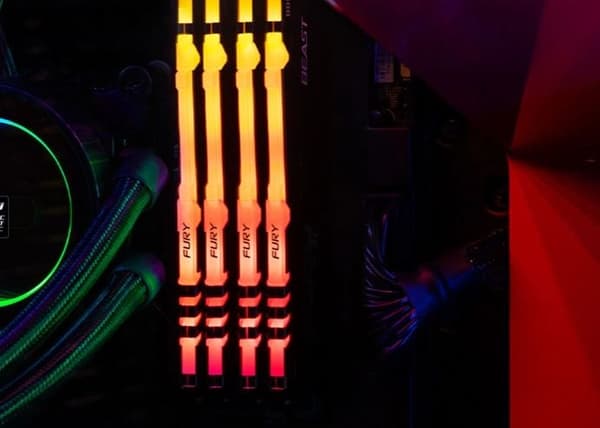 KINGSTON FURY DDR4 64GB 3200MHZ CL16 X2 BEAST SVART