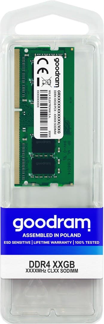 GOODRAM SO-DIMM DDR4 16GB 2666MHz CL19