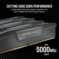 Miniatyrbild 3 av 6: RAM-minne - CORSAIR - Vengeance DDR5 - 64GB 2x32GB DIMM -5200MT/s - Intel XMP - 1.25V - Svart (CMK64GX5M2B5600C40)