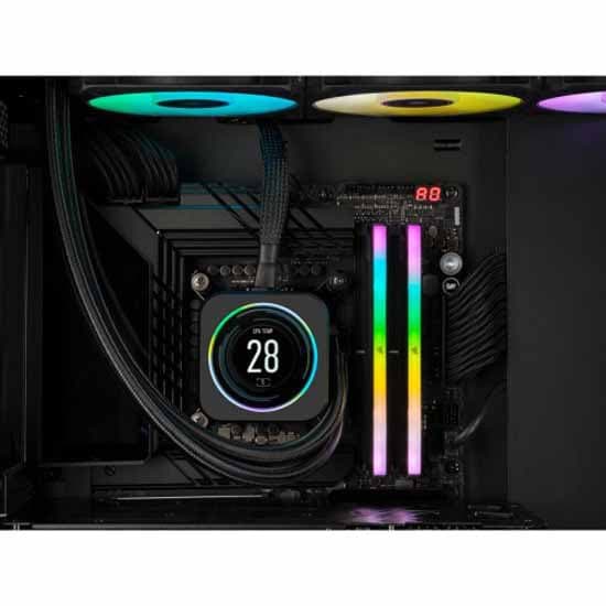 Corsair Hukommelse Ram Cmh32gx5m2e6000c36 Vengance Rgb 32gb 2x16gb Ddr5 6000mhz Flerfarvet