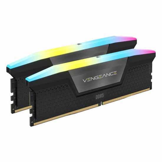 Corsair Hukommelse Ram Cmh32gx5m2e6000c36 Vengance Rgb 32gb 2x16gb Ddr5 6000mhz Flerfarvet