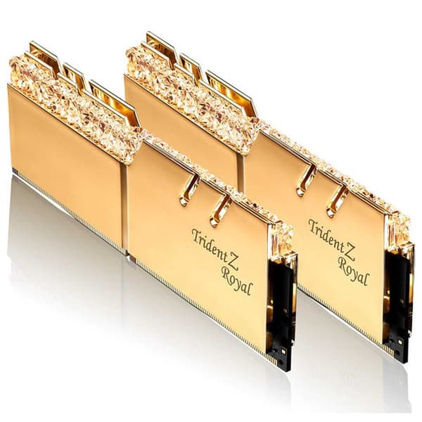 G.skill Ram-minne Trident Z Roy 16gb 2x8gb Ddr4 3600mhz Rgb Guld