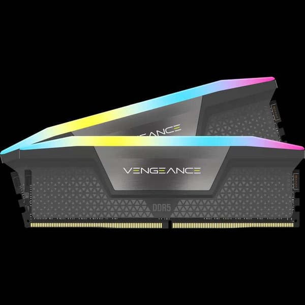 Corsair Hukommelse Ram Vengeance Rgb Cmh32 32gb 2x16gb Ddr5 5200mhz Gylden