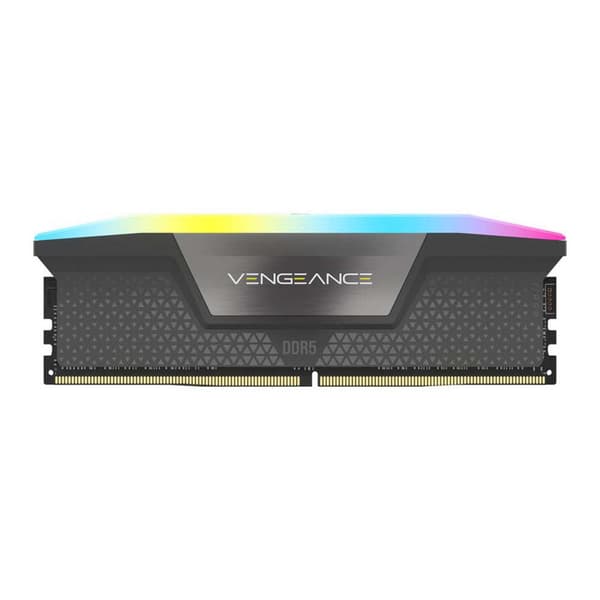 Corsair Hukommelse Ram Vengeance Rgb Cmh64 C40 Amd 64gb 2x32gb Ddr5 5200mhz Søvfarvet