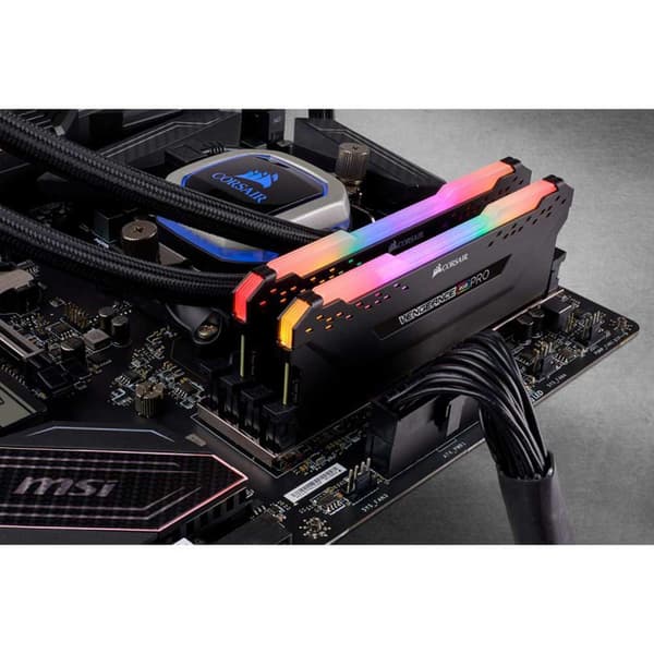 Corsair Ram-muisti Vengeance Rgb Pro C18 32gb 2x16gb Ddr4 3600mhz Musta