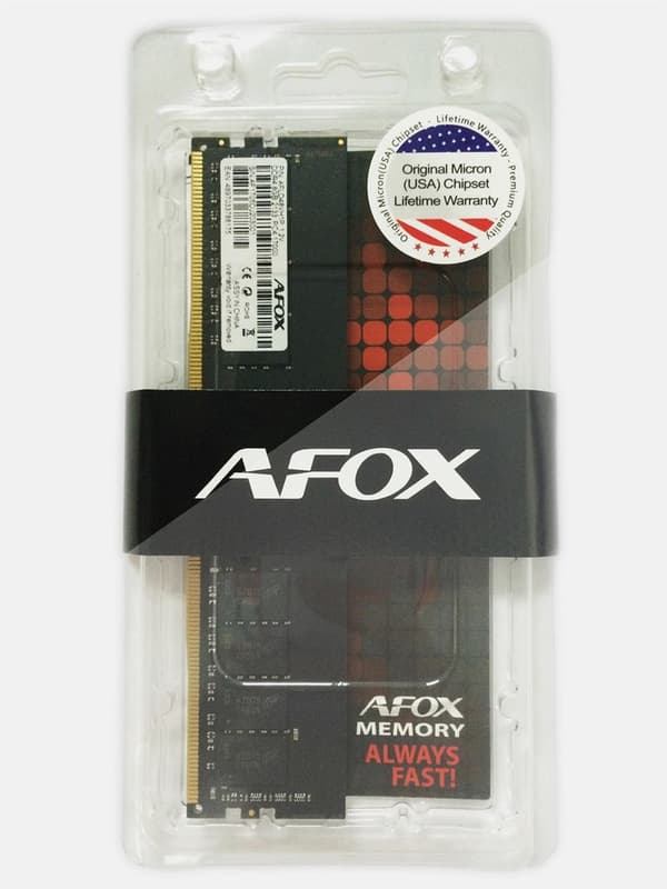 AFOX DDR4 16G 2666MHZ MICRON CHIP minnesmodul