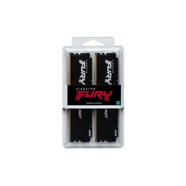 RAM-minne - KINGSTON - FURY Beast - 16 GB (2 x 8 GB) - DDR5 - 6000 Mhz CL36 - (KF560C36BBEK2-16)