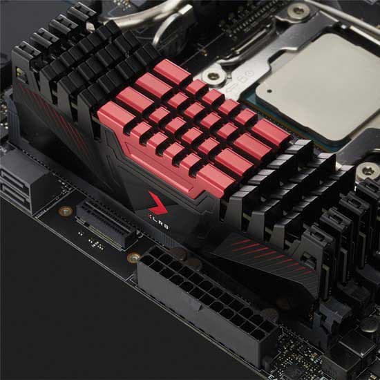 Pny Ram-minne Xlr8 Gaming 16gb 2x8gb Ddr4 3200mhz Svart
