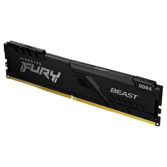 Kingston Ram-muisti Fury Beast Kf432c16bb/16 1x16gb Ddr4 3200mhz Musta