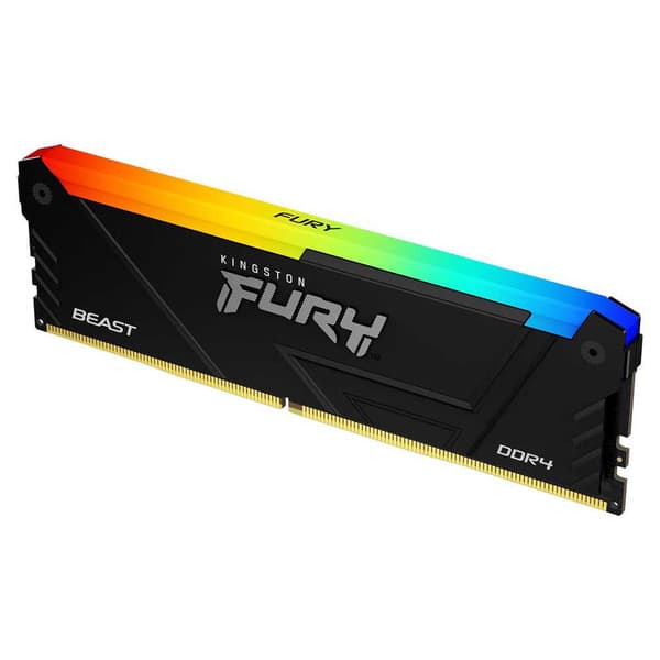Kingston Hukommelse Ram Fury Beast Rgb Kf432c16bb2a/16 1x16gb Ddr4 3200mhz Transparent