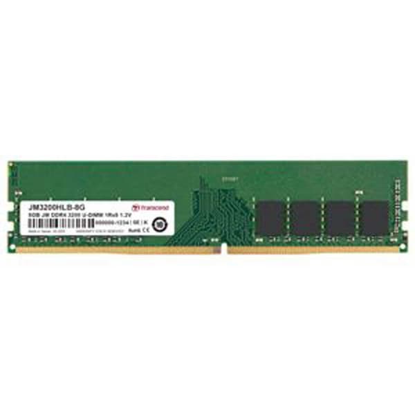 Transcend Ram-hukommelse Jm3200hlb-8g 1x8gb Ddr4 3200mhz Grøn